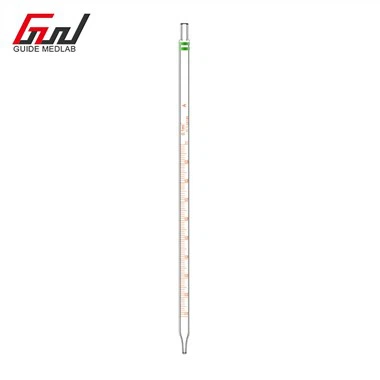 Laboratoriya shishasi o'lchash pipeti 10 ml