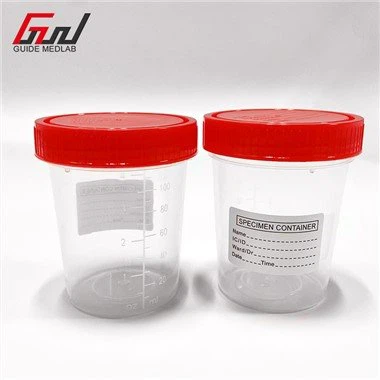 Siydik namunasi uchun idish kubogi 100 ml