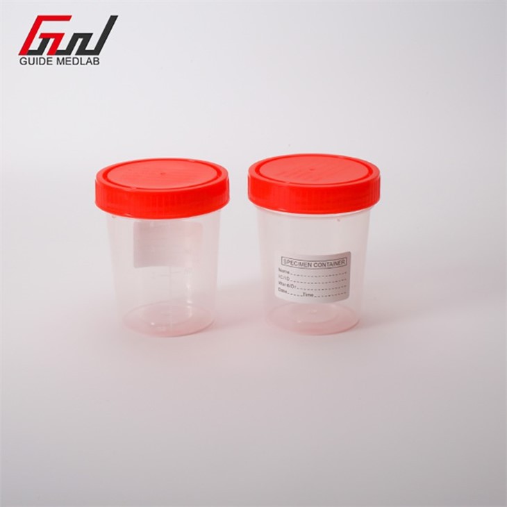 4 sterile screw capped container